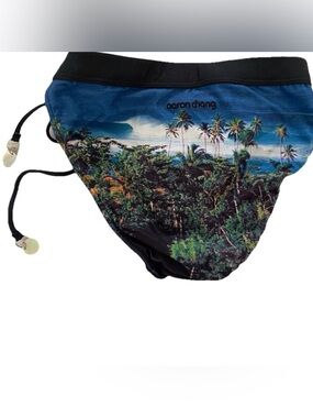 AARON CHANG Reversible BIKINI BOTTOM Girls Size Small VINTAGE Y2K